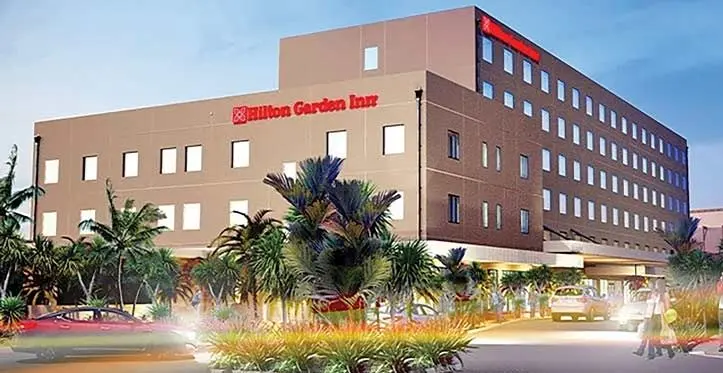 An artist’s impression of the Hilton Garden Inn Suva.