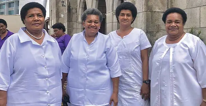 Methodist Church of Fiji and Rotuma women after the Centenary Church service on August 27, 2023. Photo: Beranadeta Nagatalevu