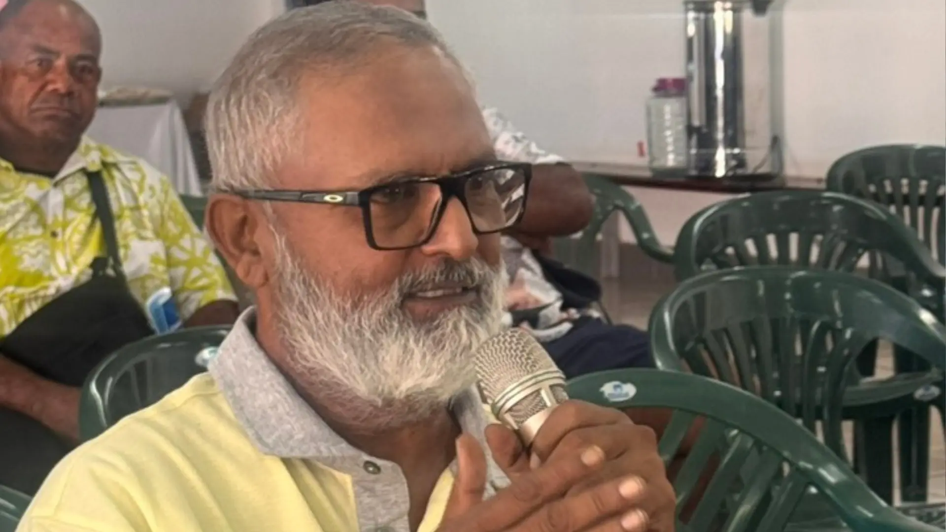 Adish Naidu while making his submissions during the public consultations to the 2013 amendment consitutions in Sigatoka on June 3.