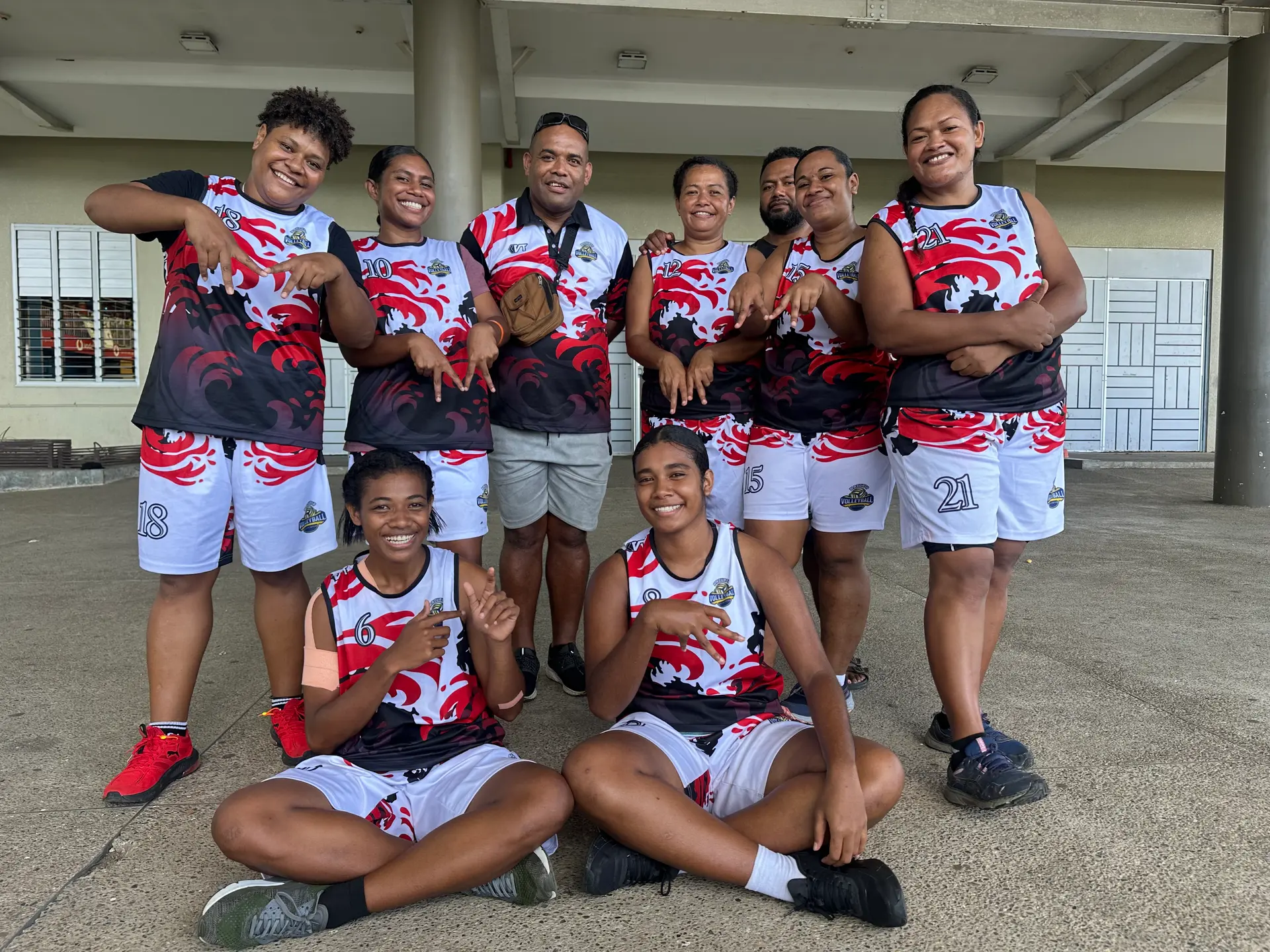 Macuata women’s volleyball team 