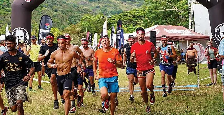 Spartan Fiji event attracted participants from 25 countries and more than 3000 registrations. Photo: Fiji Spartan