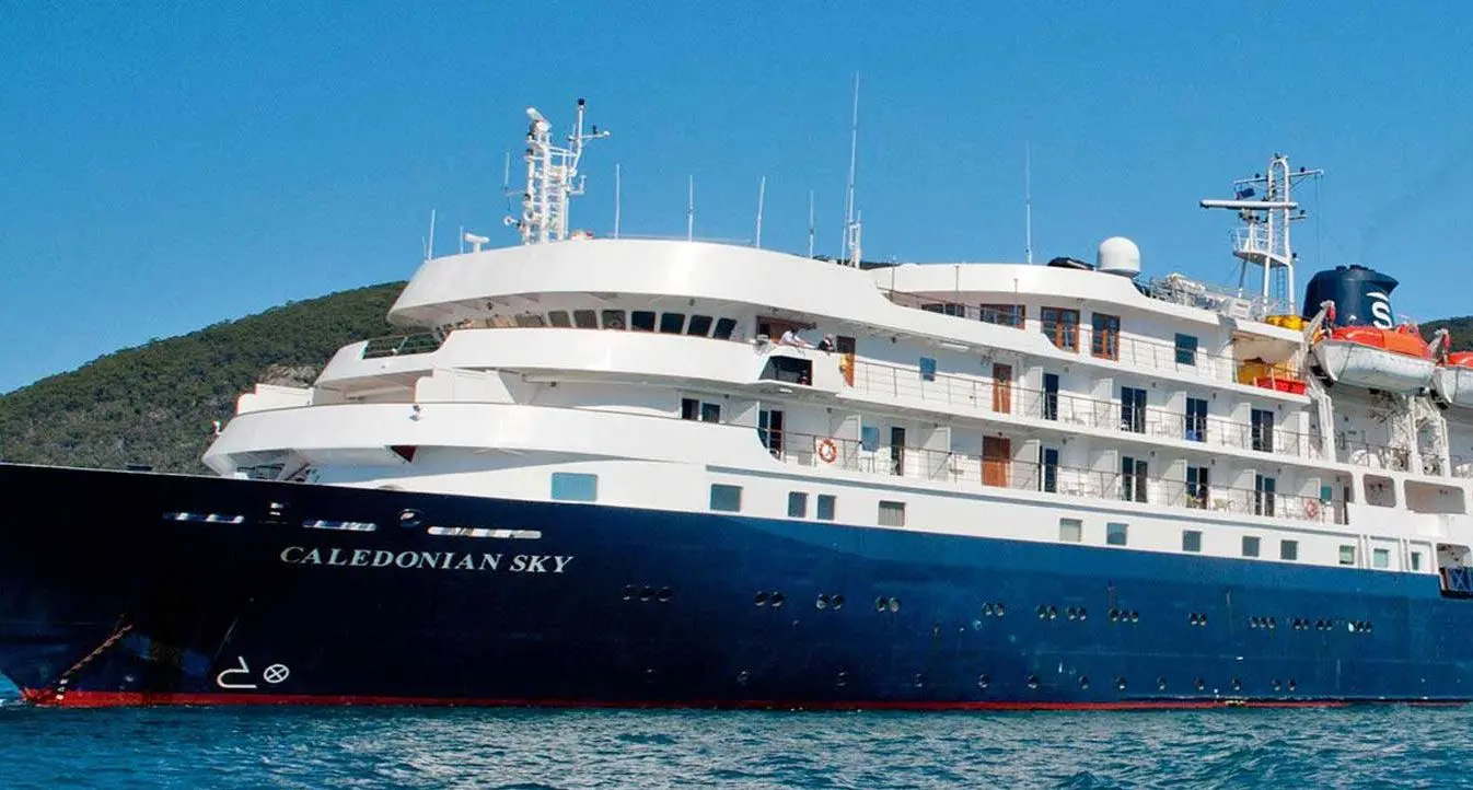 MV Caledonian Sky. 