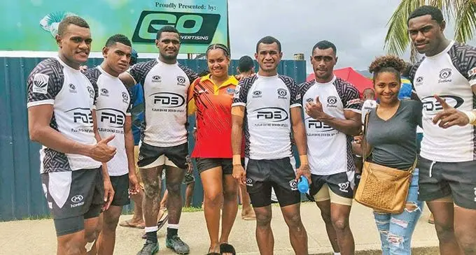 Jerry Tuwai’s FDS Barbarian Brothers are to play in next month’s Fiji Bitter Wairiki 7s tournament in Taveuni. Photo: Gaunavou Rugby Savusavu