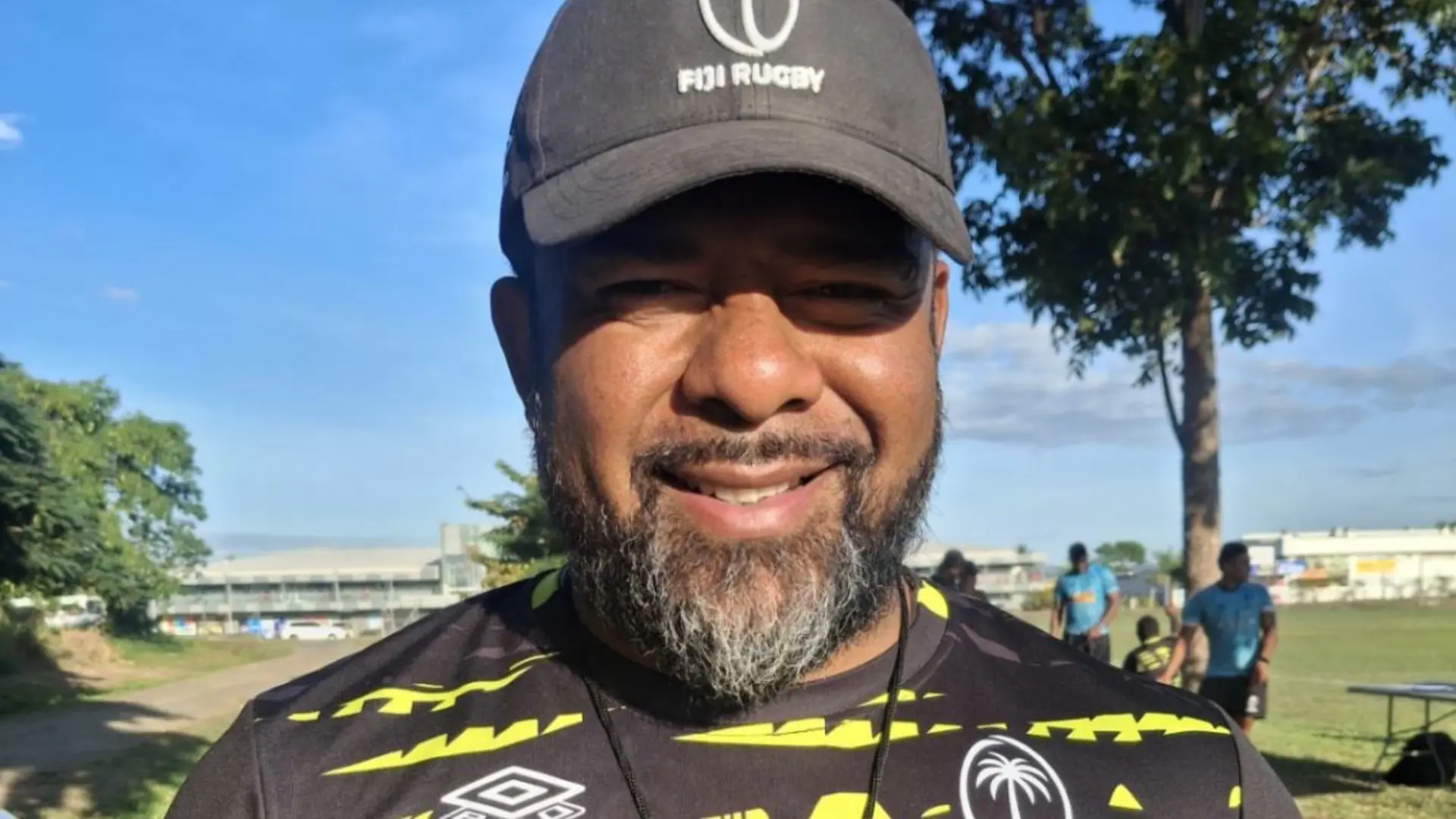 Fiji Under-20 rugby head coach Andrew Tui Osborne. 