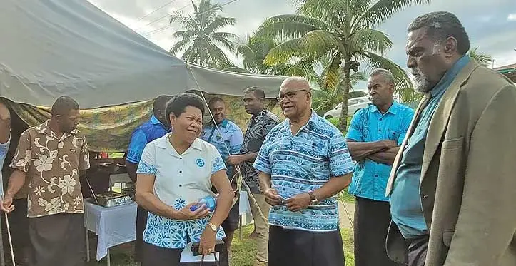 Ministry of Agriculture staff members and attendees during the launch of the National Certificate in Agriculture Dairy Level 2 course at the Navuso Agricultural Technical Institute (NATI). Photo: DEPTFO News