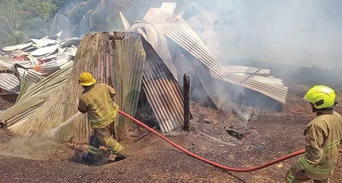 There has been 18 residential fires, causing $1.5million worth of damage and leaving 67 people homeless or displaced this year. Photos: National Fire Authority
