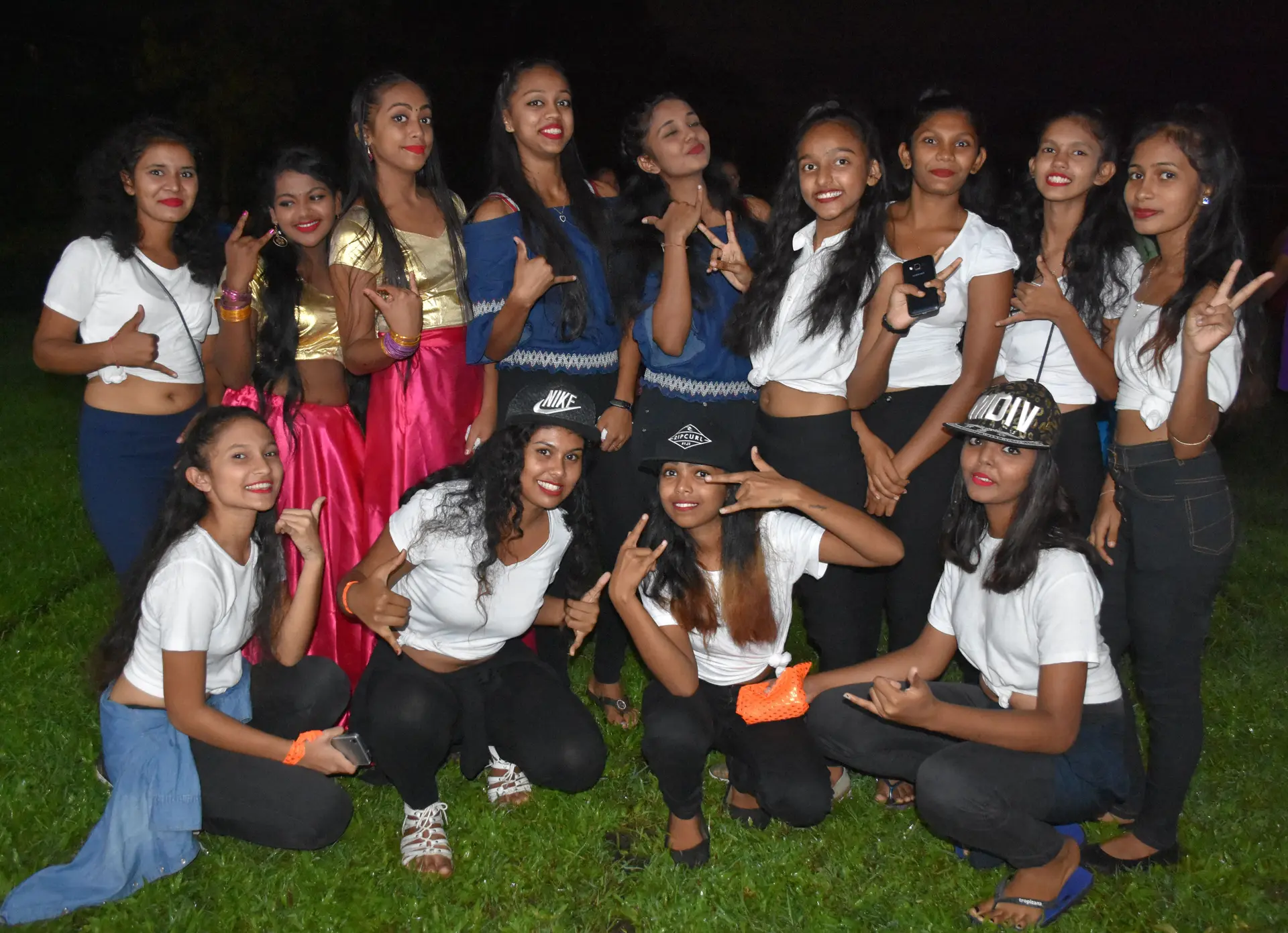 Students of Bulileka Sanatan College performed special items during the golden jubilee celebration in Labasa on April 18, 2019.  Photo:Shratika Naidu