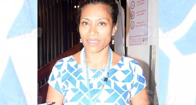 Lynda Tabuya during the SODELPA Managment Board meeting at the Holiday Inn on November 5, 2020. Photo: Ronald Kumar