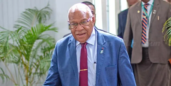Prime Minister Sitiveni Rabuka. Photo: Leon Lord