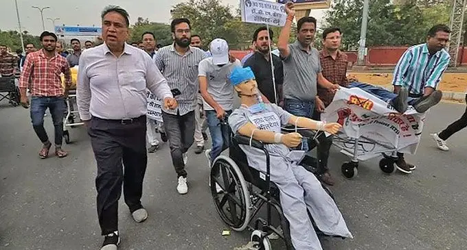 Private doctors had called the bill draconian. Photos: BBC News