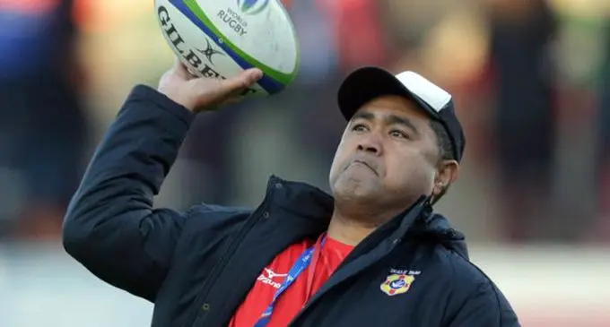Tonga coach Toutai Kefu