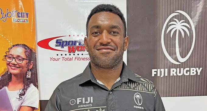 Fiji Airways Fijian men’s rugby sevens rover Joji Nasova.