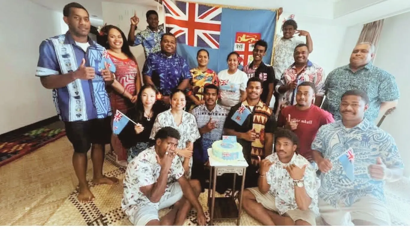Students celebrate Fiji Day thousands of miles from home