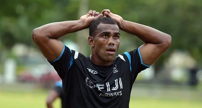 Fiji Airways Flying Fijians Rugby World Cup squad member Mosese Voka in Suva. Photo: Ronald Kumar