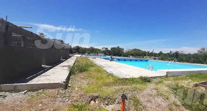 The Lautoka Aquatic  swimming pools still under construction. Photo Salote Qalubau