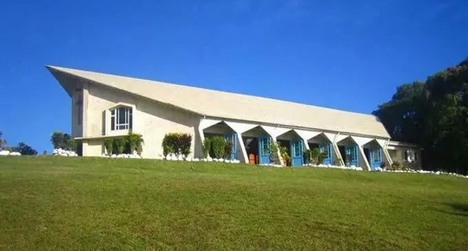 The Queen Victoria School chapel.  