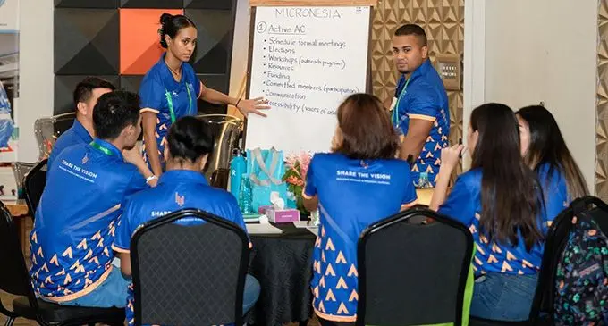 Participants at the 5th Oceania Athletes Forum at Pacific Harbour, Suva, on September 23, 2022. Photo: ONOC