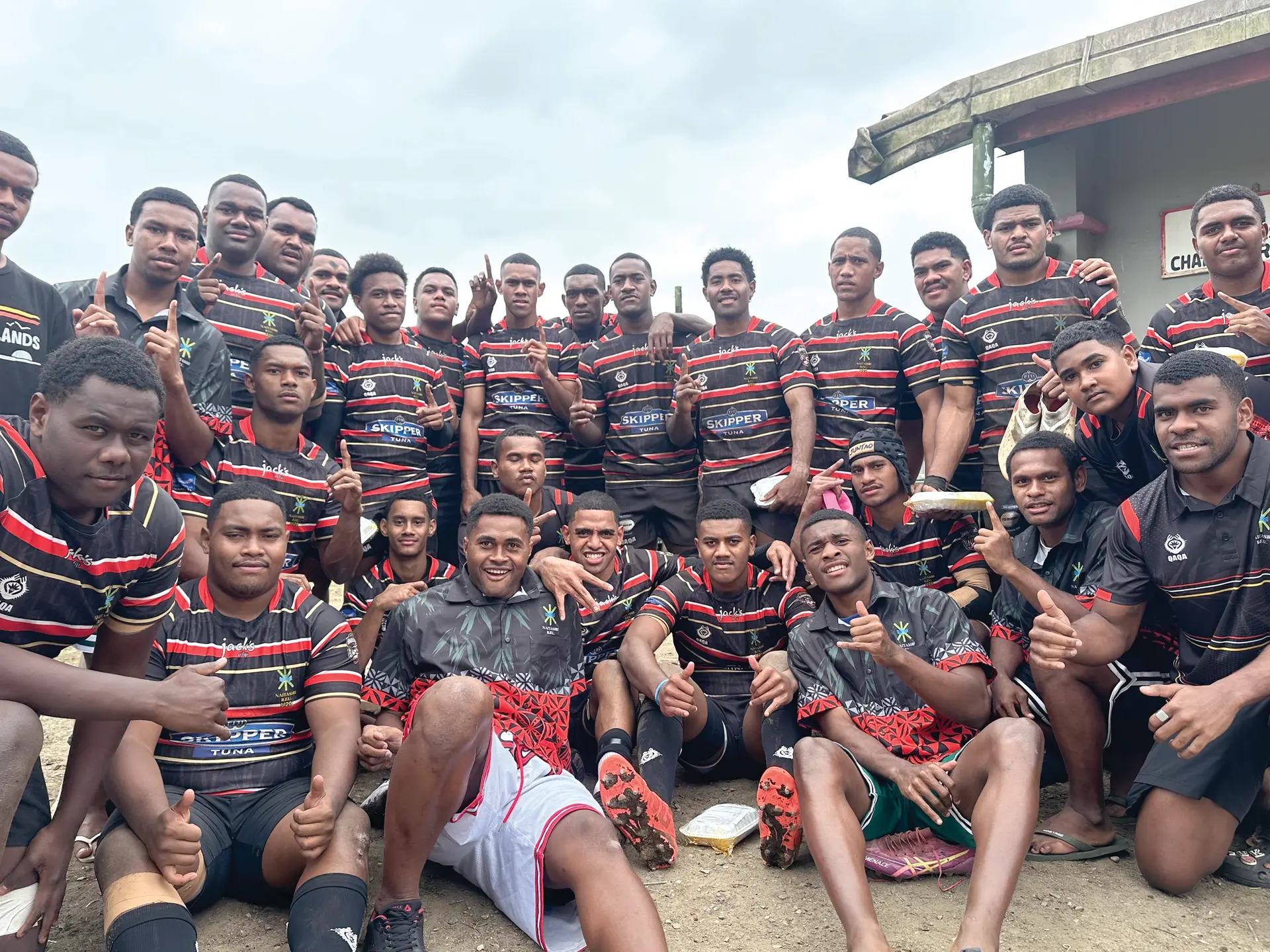 Naitasiri Under-20 rugby team at Ratu Cakobau Park, Nausori on September 12, 2026.