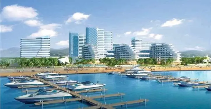 An artist’s impression of Tian Lun Investment PTE Limited’s development in Nasese.