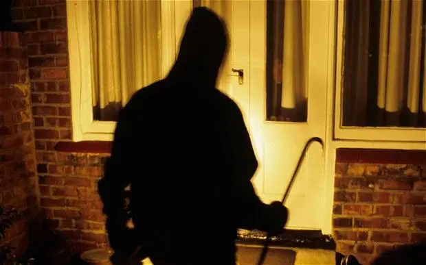 robber burglar thief break in