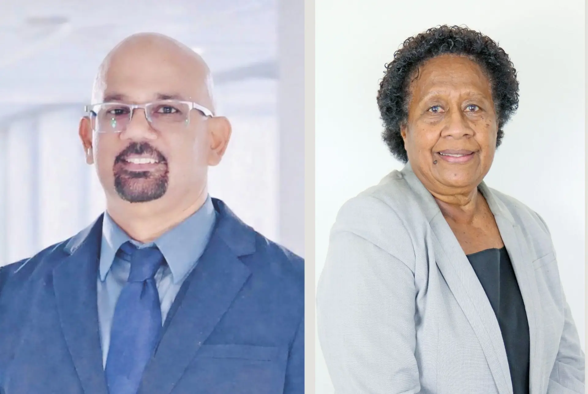 Oceania Institute of Technology (OIT) director Praneel Chand and OIT Council chairperson Sereana Kubuabola.