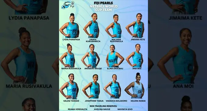 Meet member of the Fijian Pearls to represent Fiji at the Netball World Cup in Cape Town, South Africa. Photo: Netball Fiji 