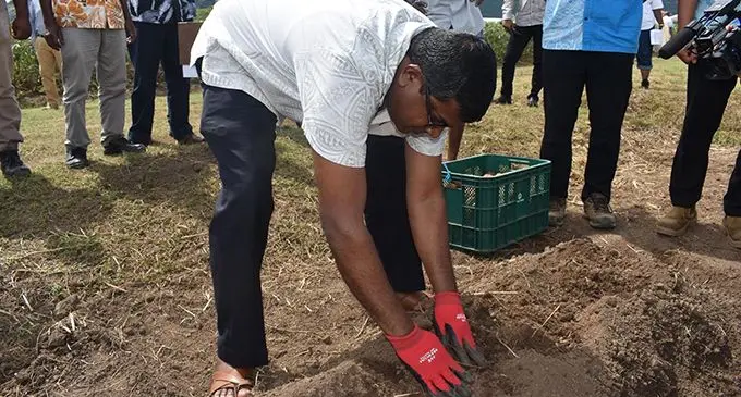 Minister for Environment and Waterways Mahendra Reddy.  