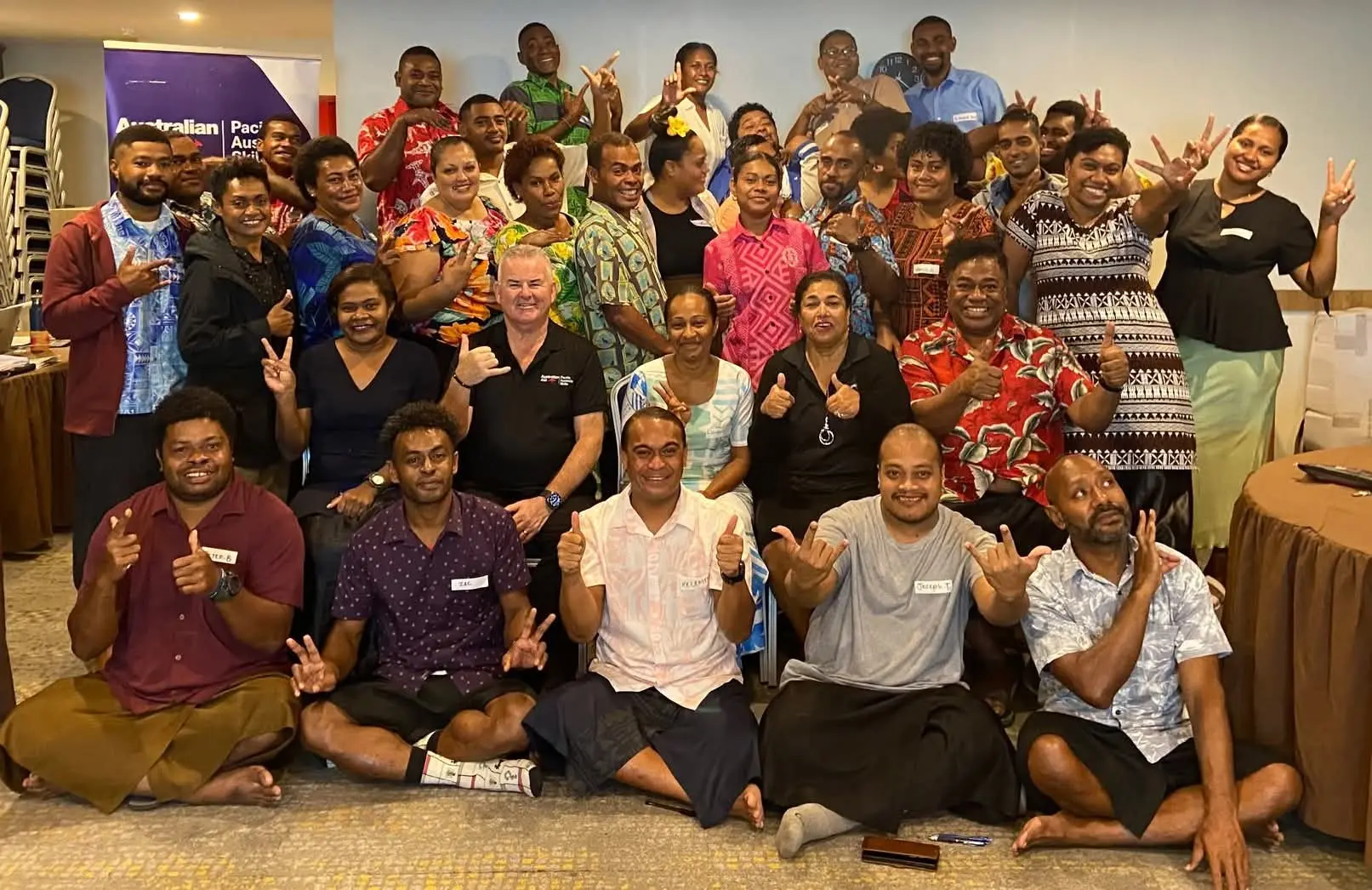 National Youth Council of Fiji members during an event in Labasa this week. Photo: Sampras Anand. 