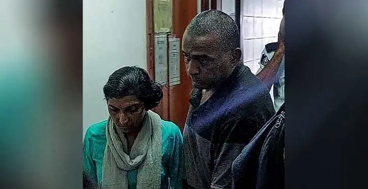 Mohammed Naushad and Nazreen Nisha Khan at the High Court in Lautoka on April 24,2023. Photo: Salote Qalubau