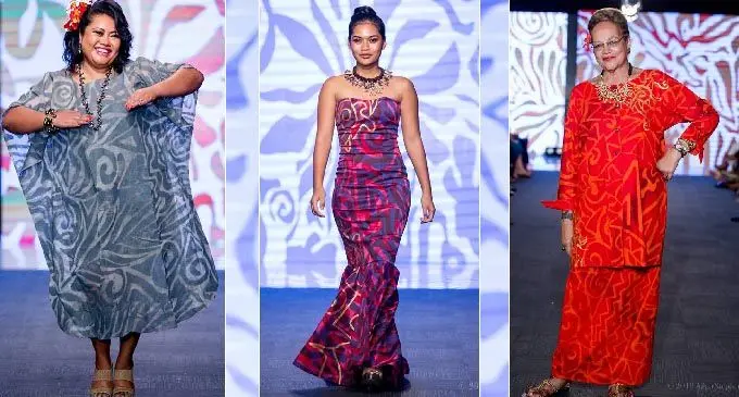 BFFF18 models on the runway.  