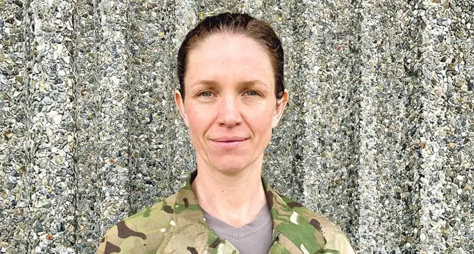 NZDF medical officer (doctor) Major Naomi Gough.  
