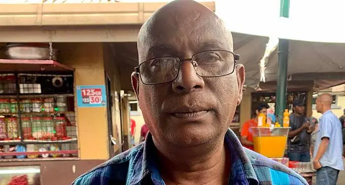 Taxi driver Vijay Narayan.