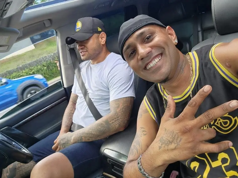 Jone Vakarise and Imran Khan, also known as King Khan. 