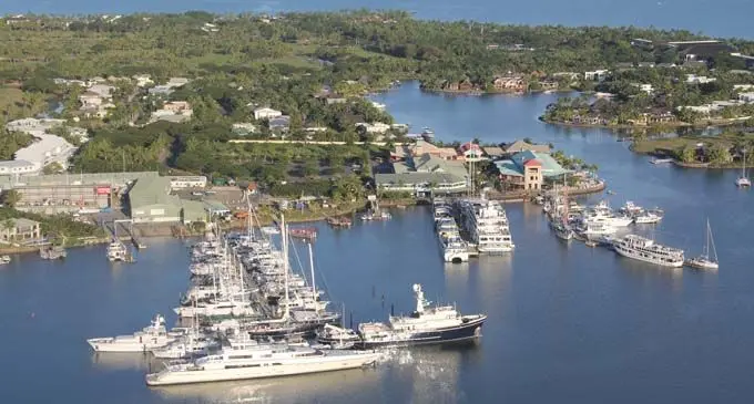 Denarau Marina.