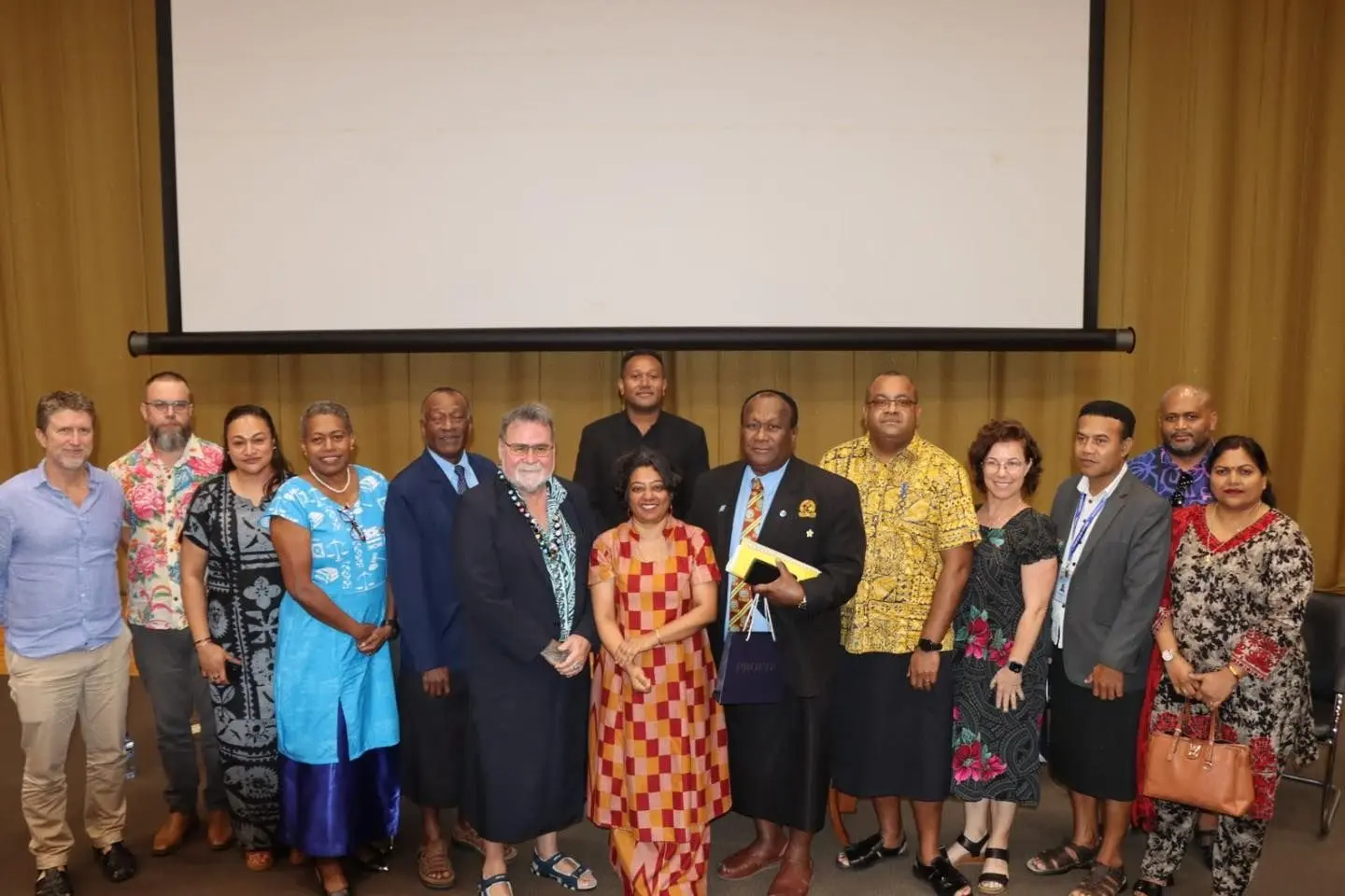 Participants of the public dialogue on corporal punishment at the Japan ICT Centre, University of the South Pacific’s Laucala Campus, Suva on October 13, 2025.
