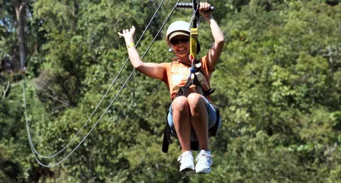 Giant Swing and Zipline are also available.