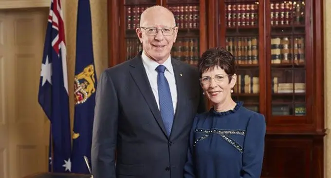  Governor-General of the Commonwealth of Australia, David John Hurley and his wife, Linda Hurley 