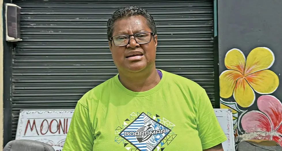 Drug awareness advocate Sesenieli Naitala, also known as Bui. 