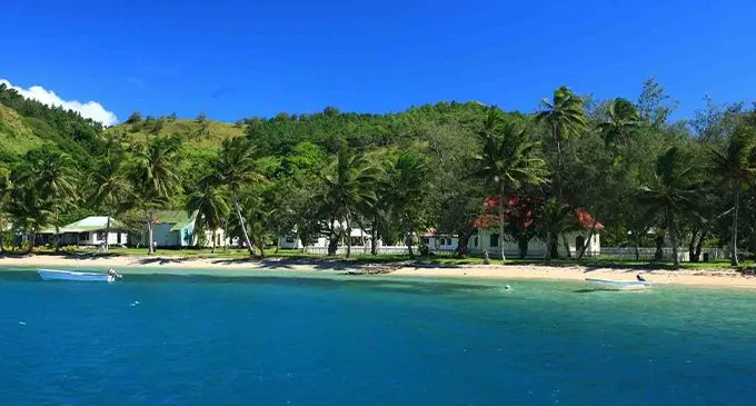 Sawana Village in Vanuabalavu.