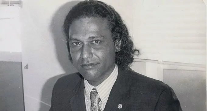 An archive picture of the late Ali Ayub Hussain.