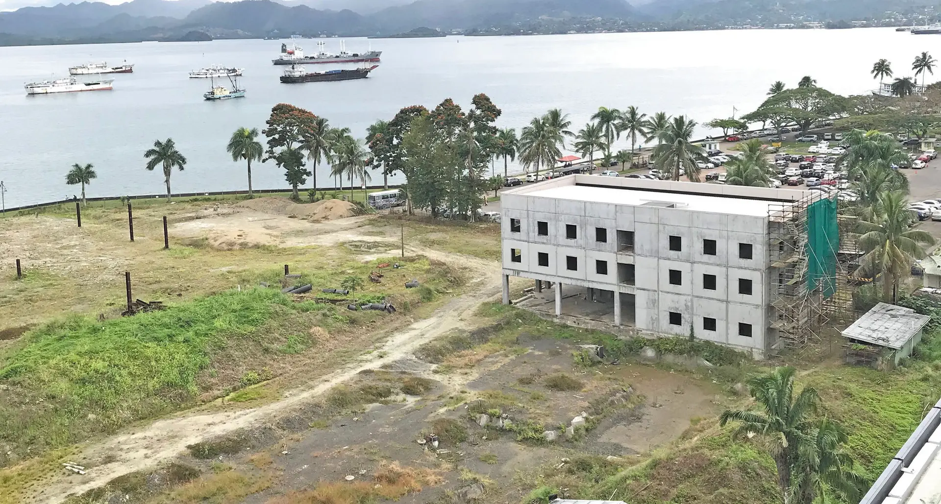 Carpenters Fiji Foreshore development that is currently on hold.
