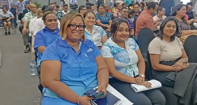Participants during the public consultation review of the Employment Relations Act 2007 and WorkCare Bill 2024 held at the Tanoa International Hotel in Nadi on January 13, 2025. Photo: Mereleki Nai
