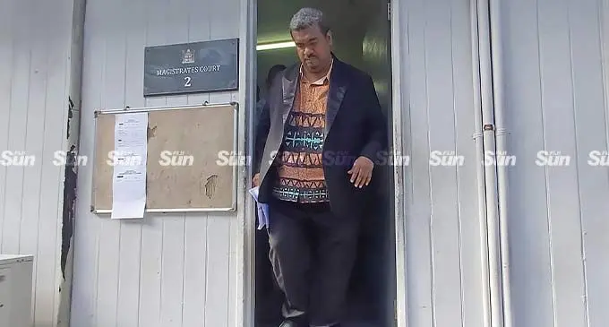 Nadi Church Minister Joeli Sovaki outside the Magistrates Court in Suva on November 24, 2022. Photo: Ashna Kumar