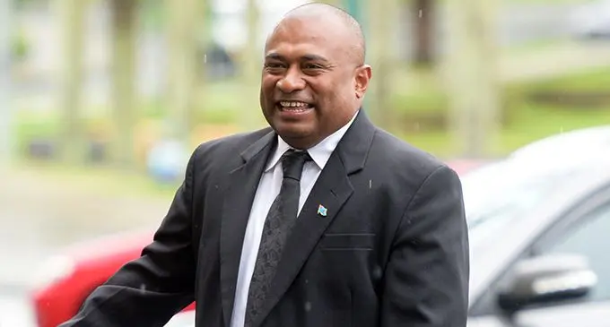 Minister for Health Dr. Iferemi Waqainabete during the opening of 2019-2020 Parliament session in Parliament on November 12, 2019. Photo: Ronald Kumar.