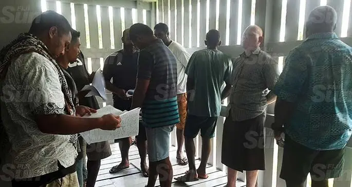 Accused persons appeared at the Suva Magistrate Court, for allegedly breaching curfew hours and social gathering orders on April 18, 2020. Photo: Shreeya Verma