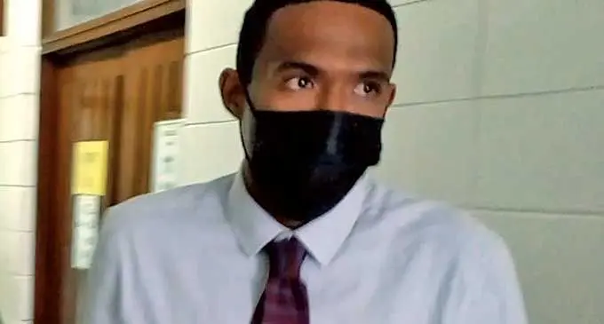 Brian Ravatudei leaving  the High Court in Lautoka on March 22, 2022.  Photo: Salote Qalubau