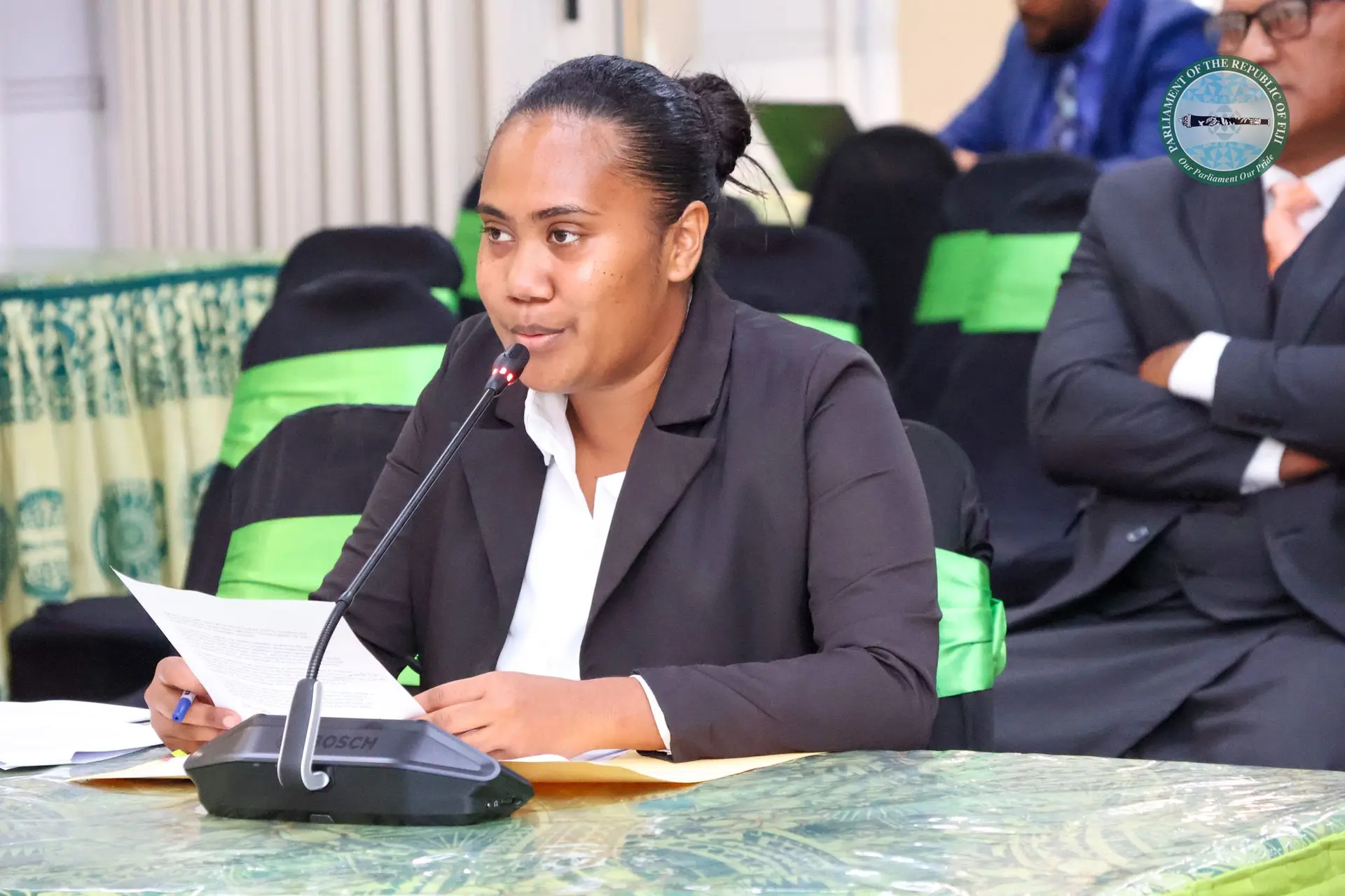 Salote Bulitavu, People's Alliance Youth Wing President