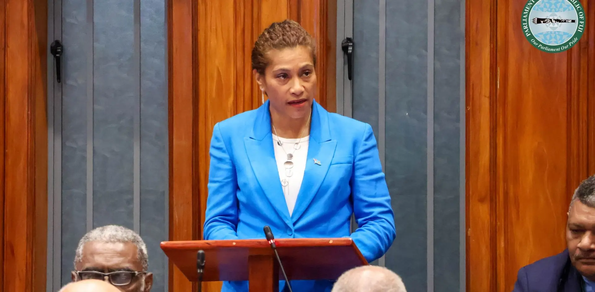 Minister for Environment, Climate Chnage and Information Lynda Tabuya.