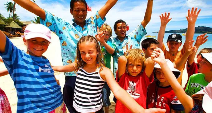 Children enjoying moments at Plantation Island Kid’s Club