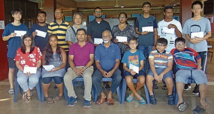 Participants of the UniFiji-FCF Rapid Chess Championship.